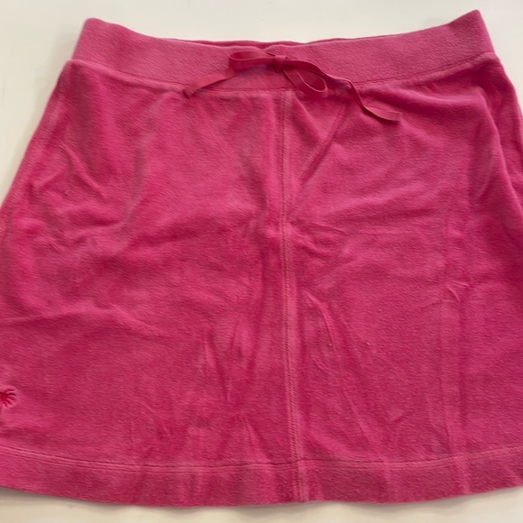 Vintage Lilly Pulitzer Terrycloth skirt size medium white label - Picture 1 of 4